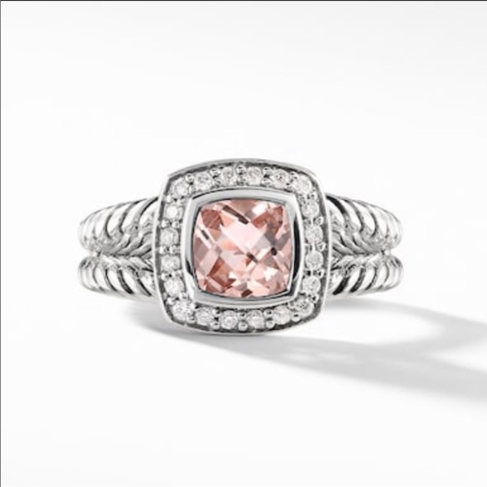 Final sale authentic David Yurman Petite morganite